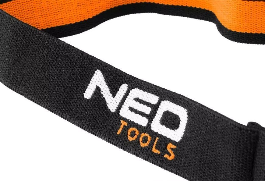 Налобний ліхтар із зарядкою від usb 180 лм cob led + датчик руху neo tools 99-069 Neo Tools 99-069 фото