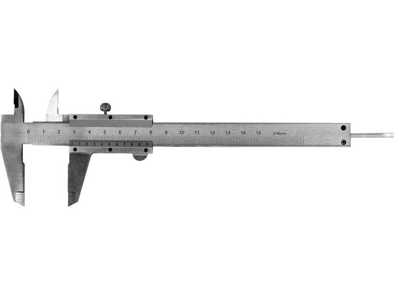 Штангенциркуль /inox/ 150 мм / 0,02 мм vorel 15110 Vorel 15110 фото