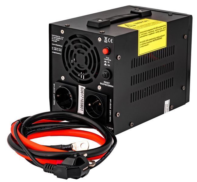 Джерело резервного живлення перетворювач sinuspro-500e 12в 350/500вт volt polska 3SP090512B PRZ198 фото
