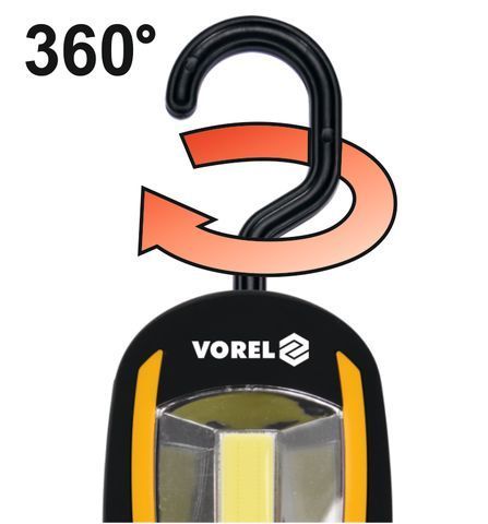 Ручний світлодіодний ліхтар сов vorel 82726 2230569389 фото